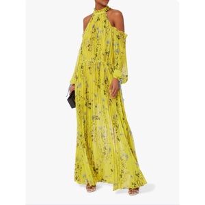 Self portrait yellow floral maxi dress